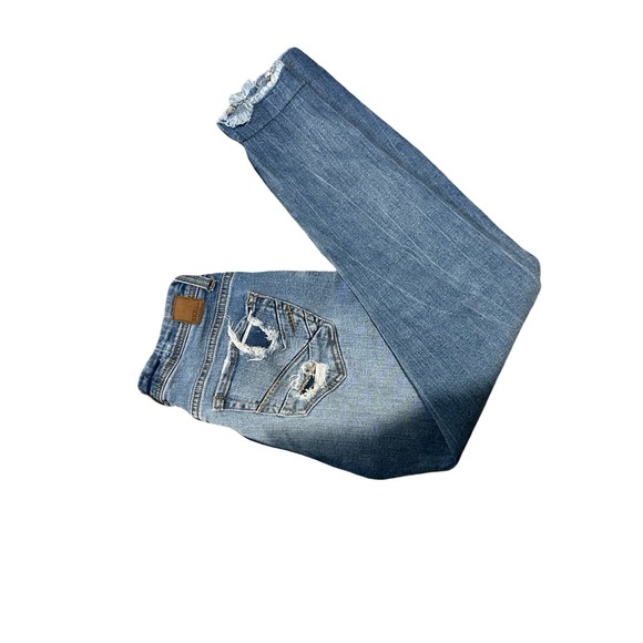 BKE Blue Straight Leg Jeans Classic Style - Picture 3 of 5